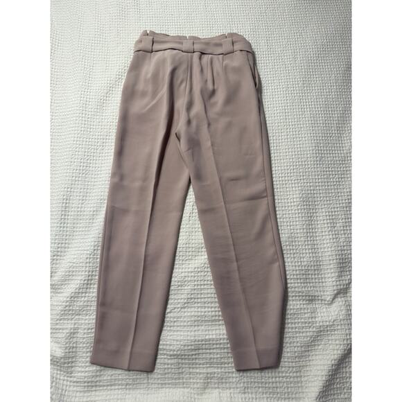 Express Casual Dress Pants Dusty Pink Nude Beige High Rise Office 00P Petite - Picture 8 of 8